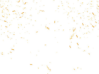 Fototapeta premium Confetti golden gold party in celebration background holiday of glitter vector falling birthday wedding new year christmas carnival anniversary ribbon