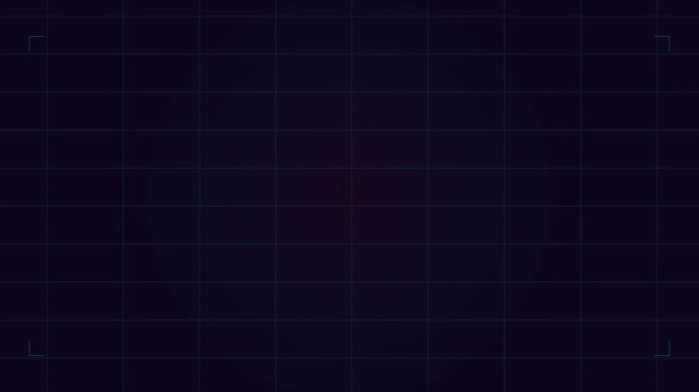 Futuristic HUD interface displaying neon system error warning message on dark digital grid background