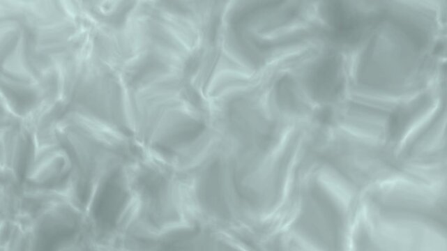 Abstract silver water ripples 4K animation video seamless looping for luxury liquid motion background. Seamless loop of abstract silver water ripples moving in smooth fluid background 4K video.