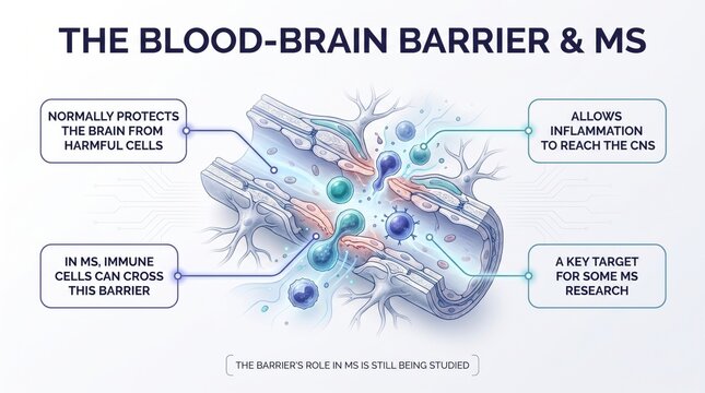 The blood-brain barrier and multiple sclerosis