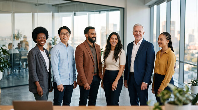 Diverse Business Team Portrait