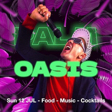 Tropical Neon Club Promo - Square