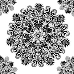Fototapeta premium seamless floral pattern