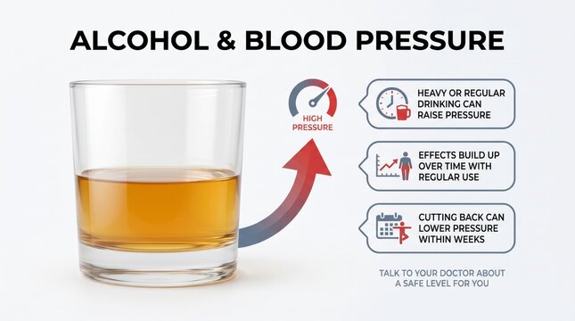 Alcohol and blood pressure