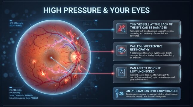 Hypertensive retinopathy and your eyes