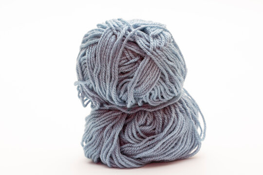 A ball of acrylic yarn for crocheting and knitting