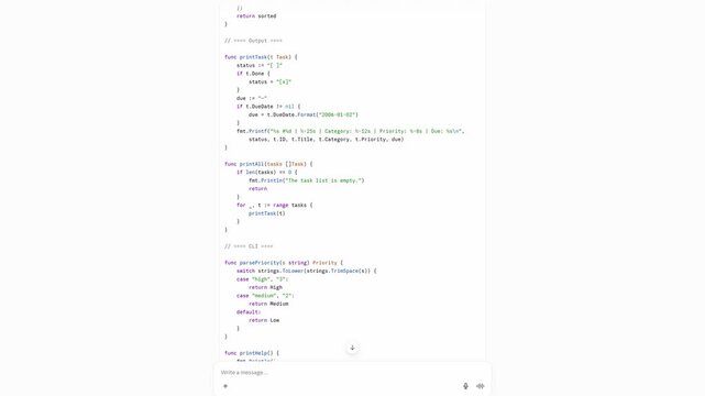 Developer writing software source code lines inside light theme programming editor. Bright monitor screen with backend syntax development for web app. Clean light workspace layout with