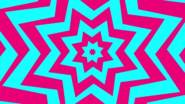 Abstract geometric rotating squares seamless pattern background animation
