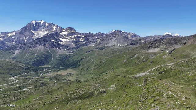 Passo del Sempione dallo Staldhorn
