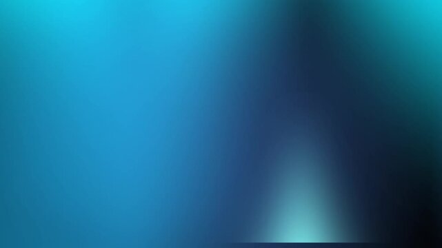 Abstract blue gradient video background with white floor light. Vertical and horizontal composition. Floating color wave texture. Digital backdrop for design, television, presentation
