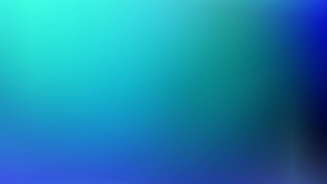 Abstract gradient video background animation loop, dynamic blue and cyan color transition, smooth light blue motion stock footage, vibrant multicolor loop