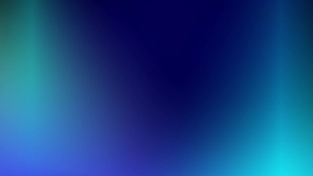 Animated split screen background. Blue and teal gradient texture. Motion graphics template with white space copy area. Abstract neon light loop. Dynamic color transition design style. Versatile
