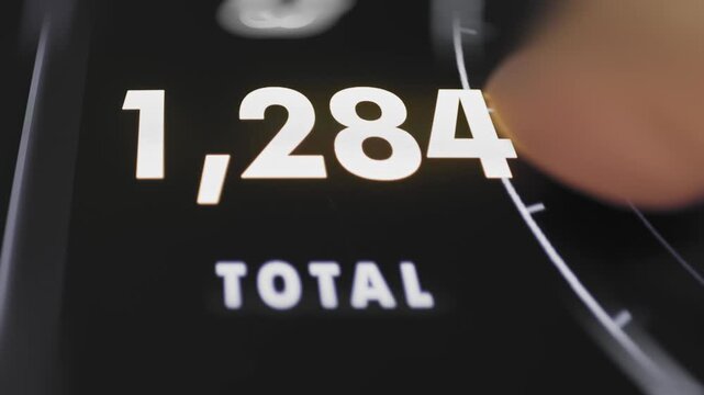 Interactive Orbital catalog reports 1284 total objects