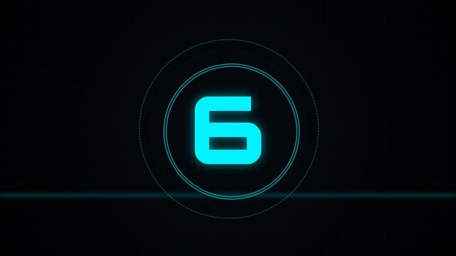 Digital arrow symbol with futuristic interface elements glowing blue against a dark background