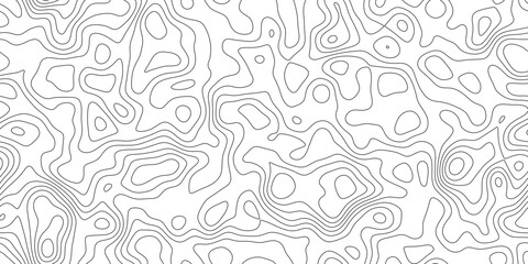 Abstract minimal geographic contour line background, minimal geographic line texture with peaks and valleys, for wallpaper, poster and branding. © RASEL