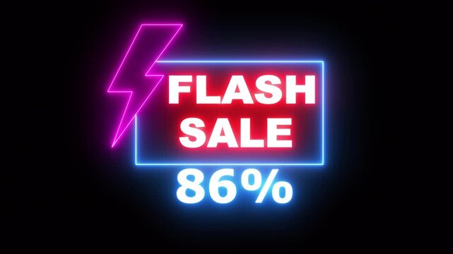 Mega Neon FLASH SALE &ndash; Up to 86% OFF Digital Marketing, Online Discounts & Seasonal Deals. online marketing, discounts, and seasonal sales in the digital age. 4k video