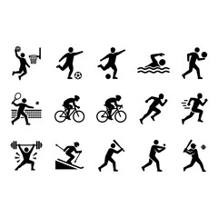 Fototapeta premium Basketball hoop ball and court markings in a white silhouette on black