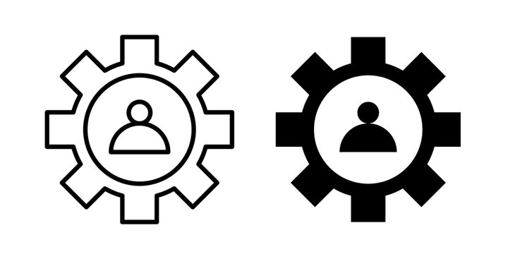 Expert icon minimal artwork set