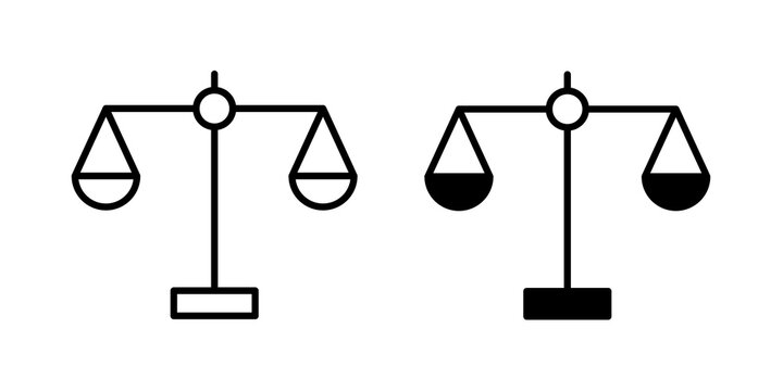 Compare icon minimal artwork set