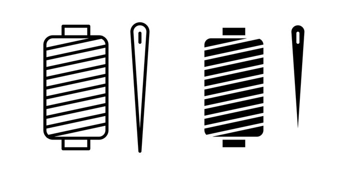 Thread icon minimal artwork set