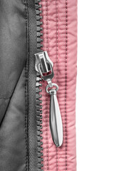 Unfastened zipper isolated © Tarzhanova