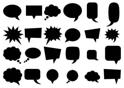 Speech Bubble Bundle Set