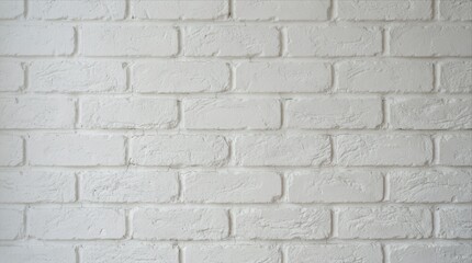 Fototapeta premium White brick wall background