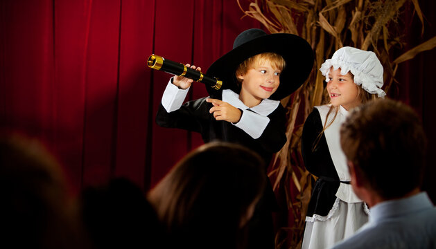 Thanksgiving:  Pilgrims Discover the New World