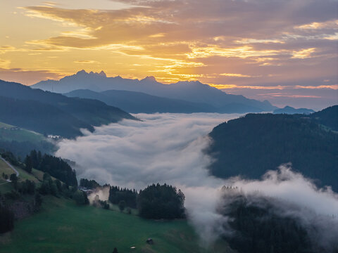 Nebel &Ouml;sterreich Tal