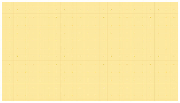 Bright yellow grid and dot paper pattern, ideal for planning, creative design, or educational materials.