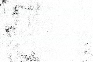 Fototapeta premium Grungy black and white texture overlay featuring subtle noise and worn distressed particles for digital designs