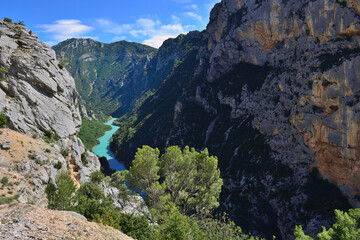 Obraz premium Verdon gorge. Provence, France
