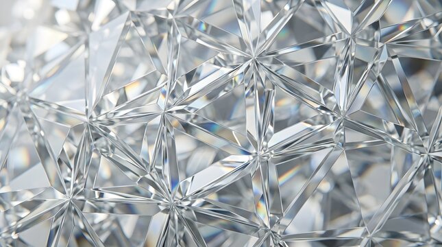 Close-up of delicate frost crystals forming intricate ice patterns on transparent glass surface