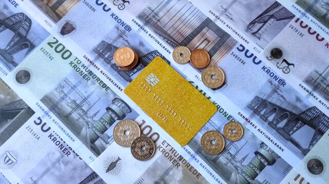 A credit card for contactless cashless payments via a terminal or online. A credit card