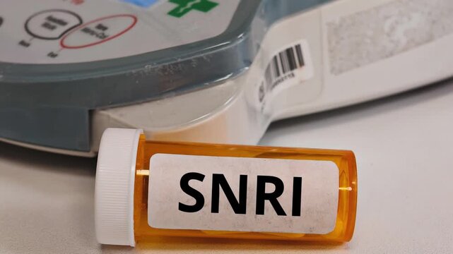 SNRI antidepressant class for depression anxiety and nerve pain