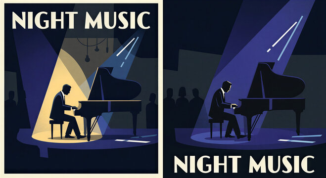 Midnight Jazz &ndash; Elegant Live Music Under the Night Sky