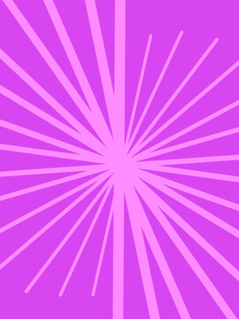 Purple Pink Sunburst Abstract Background
