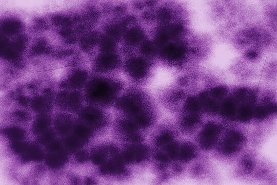 Abstract grunge background with deep purple and light violet textured smoky patterns for artistic graphic design projects.