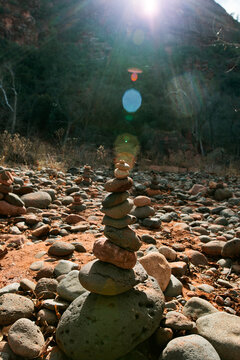 Cairn Rock Statue 