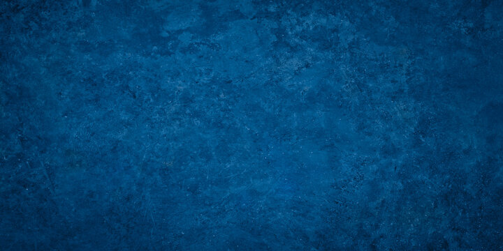 Blue texture background - dark navy marble abstract grunge pattern