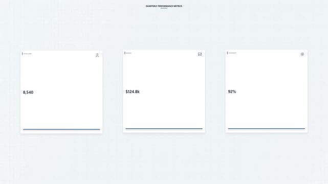 Digital Dashboard Analytics: Growing Numbers & Financial Data Displayed on Screens