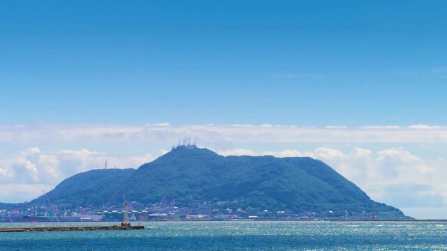北海道・函館山と函館湾を望む タイムラプス