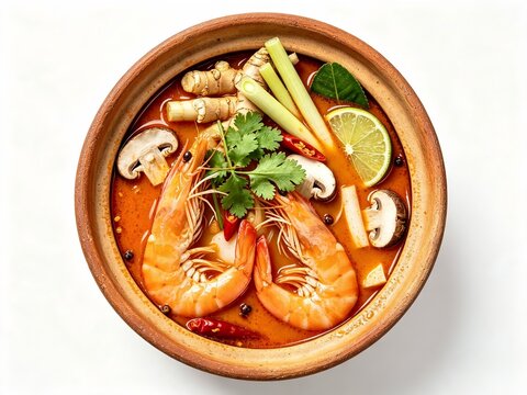 Tom Yum Goong (Thai style)