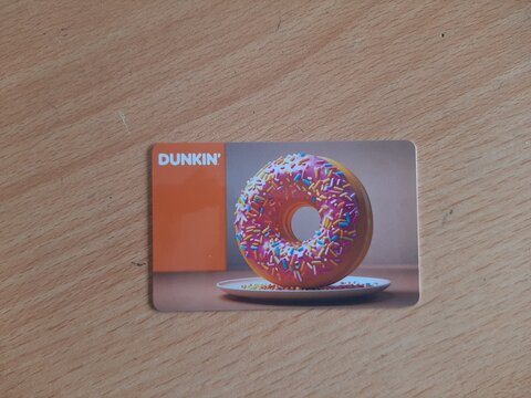 Dunkin' Indonesia physical DD Card member discounts