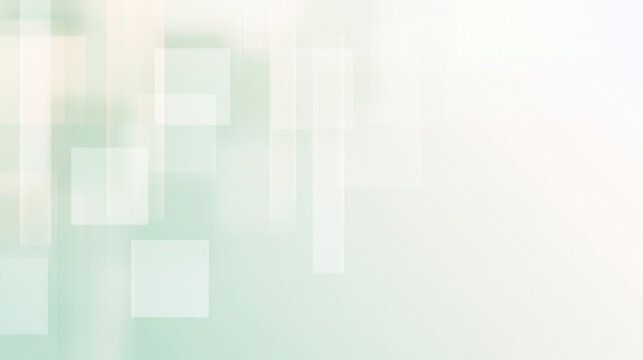 Modern Abstract Mint Green Geometric Presentation Background