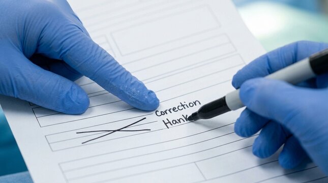 Surgical timeout paused to resolve a minor discrepancy in the consent form