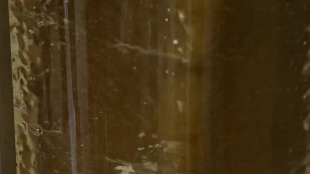 Japan - August 17, 2026: Honey extracted with contrifugal force
