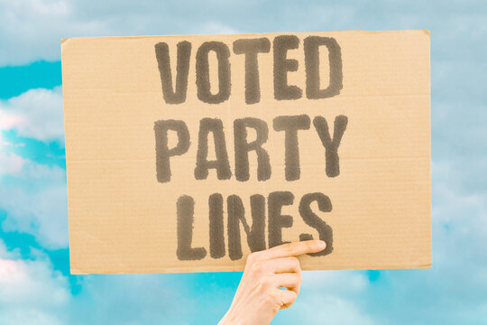"Voted Party Lines" Representative follows caucus positions consistently. VOTED. PARTY. LINES. REPRESENTATIVE. CAUCUS.
