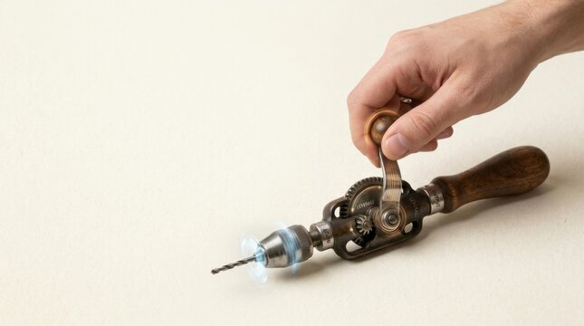 Operational leverage visualized as small human input producing greater useful output through a well designed process