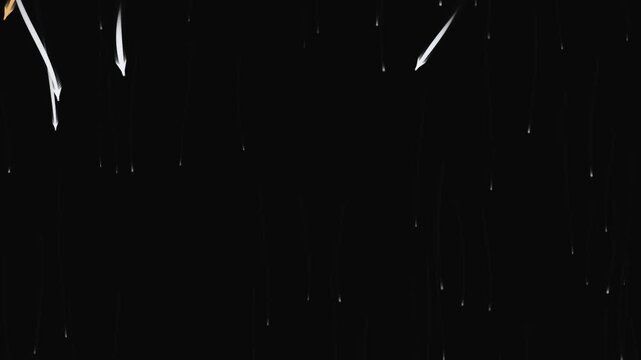 Flowing Calligraphic Ink Curves Fluid Motion Graphic Background, black and white explosion